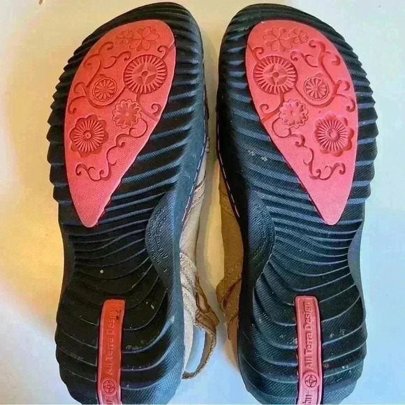 Jambu Terra Fusion Design Dune Sandals. Taupe Size 8. GUC see photos for wear - Picture 3 of 7